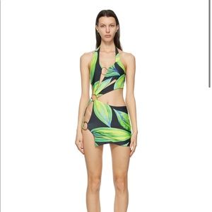 LOUISA BALLOU
Blue & Green Sex Wax Dress